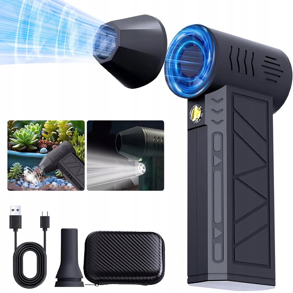 Výkonný Elektrický Foukač Stlačeného Vzduchu Kompresor Air Duster Pro Prach