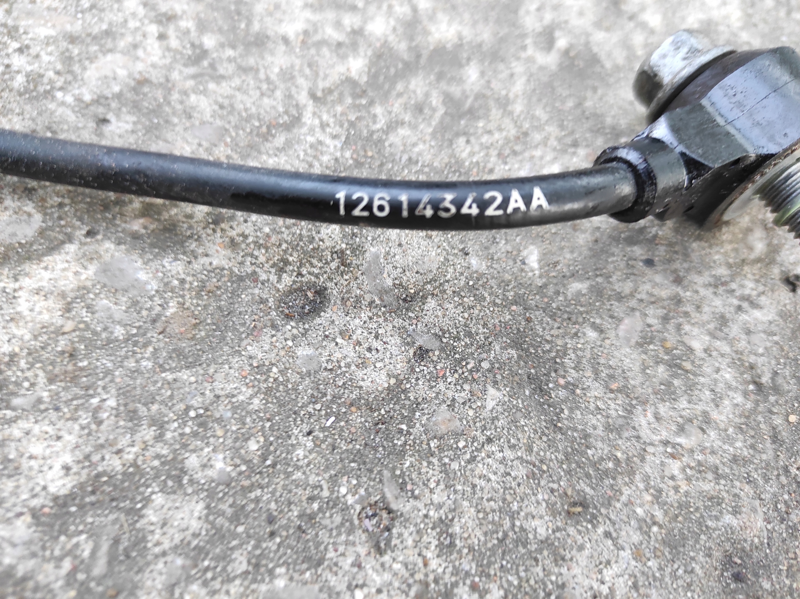 Sensor spalania stukowego 12614342AA OPEL INSIGNIA A20NHT