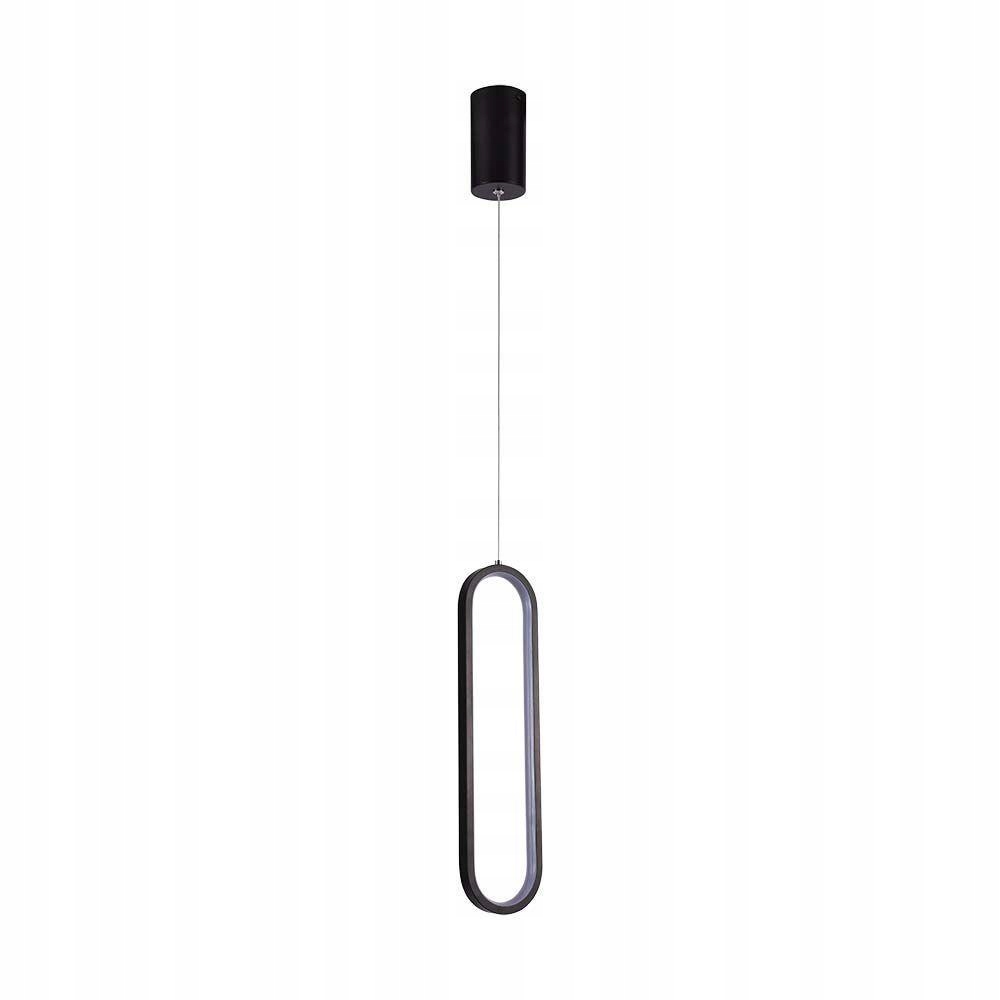 V-tac Závěsná Led lampa černá 13W 3000K IP20 moderní