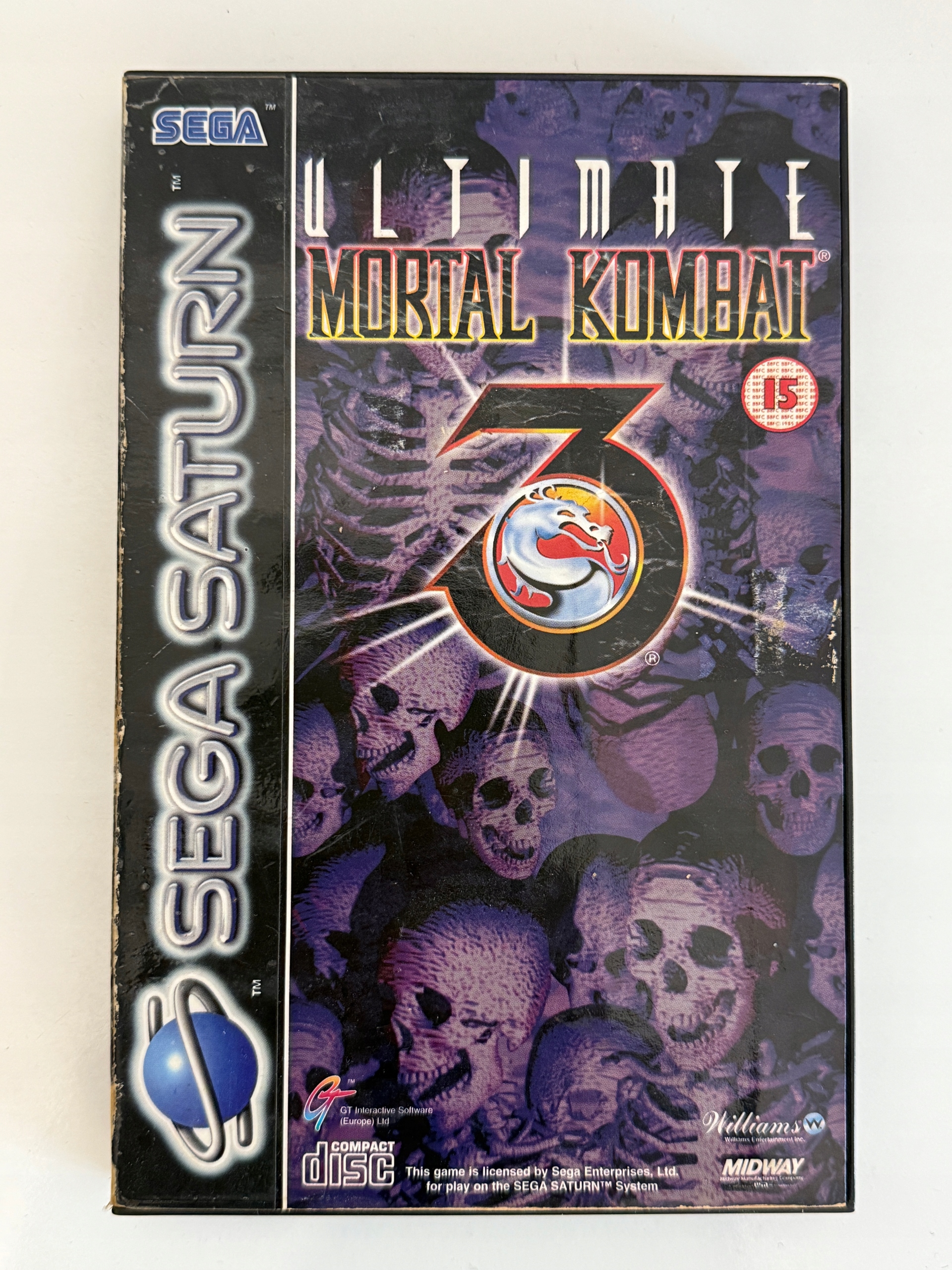 Ultimate Mortal Kombat 3 Gra Sega Saturn PAL