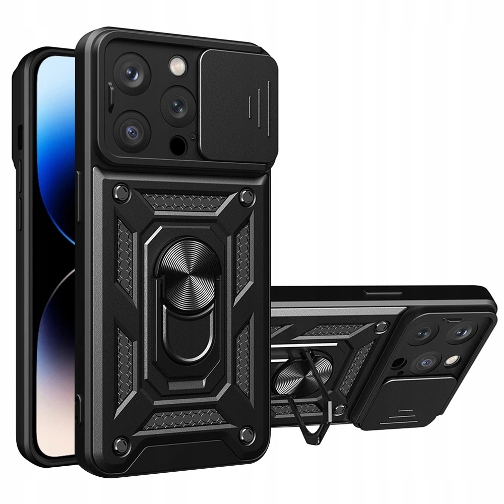 Techsuit CamShield Series etui na iPhone 14 Pro Max – czarne