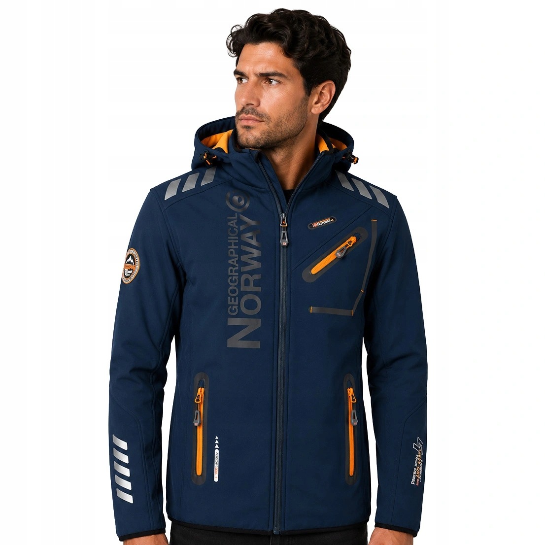Softshell pánský Geographical Norway Royaute lehký, voděodolný a pohodlný