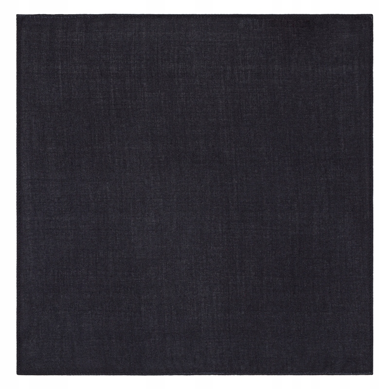 Černý bavlněný pánský kapesníček Premium pro každou příležitost Pako Lorente