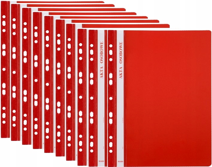 

Teczka akta osobowe A4 do segregatora Biurfol x10