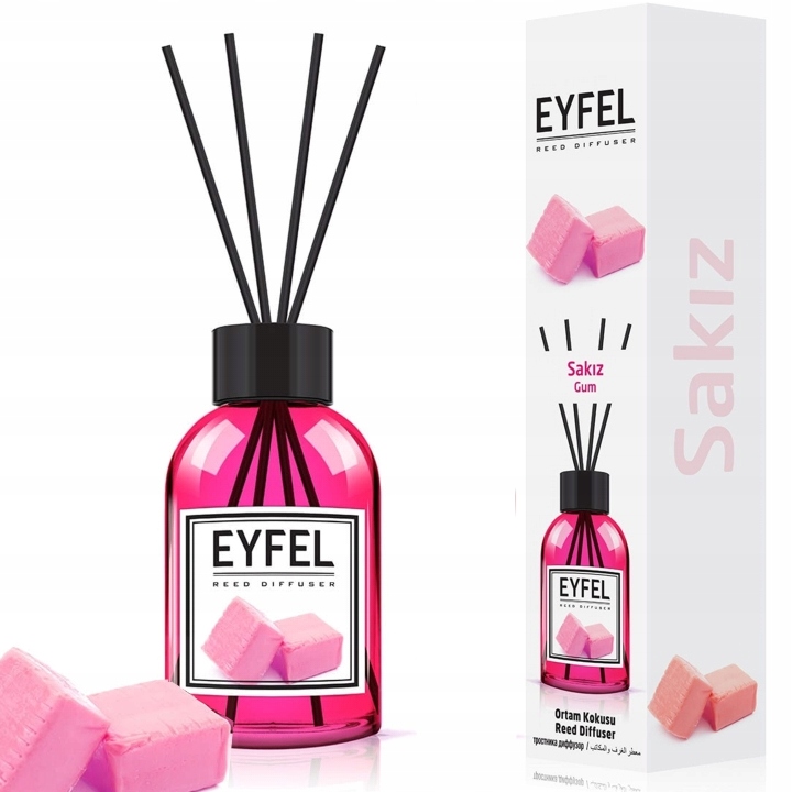 EYFEL Guma Balonowa zapach do domu patyczki 110ml