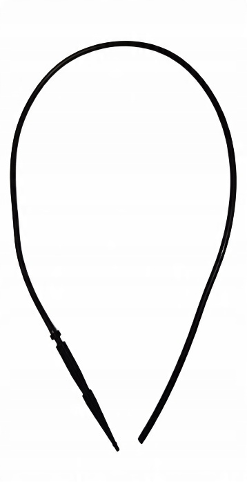 

Kroplospływ kroplownik prosty z wężykiem 70cm Pcv