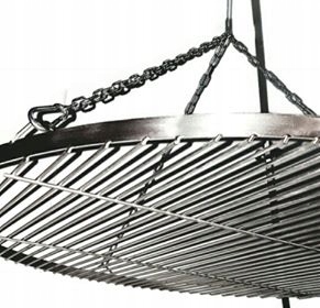 grill biwakowy + RUSZT INOX 60cm (kwasoodporny) Producent NiKmet