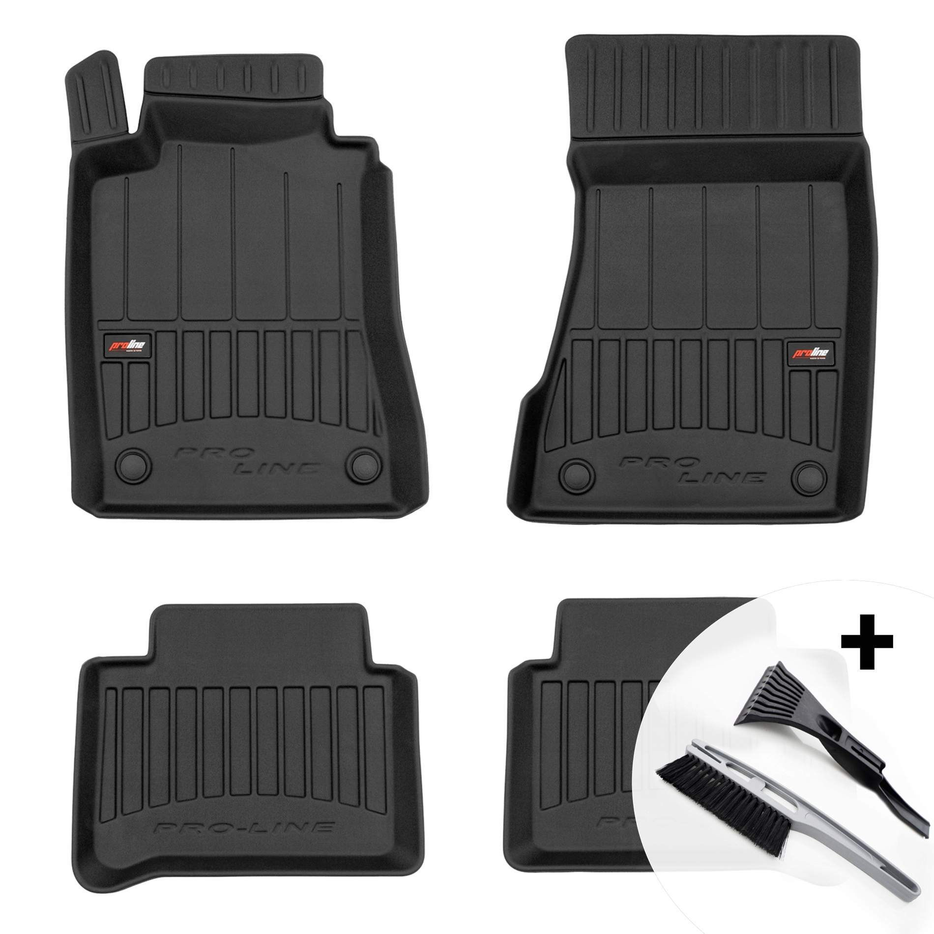 Gumové rohože pre Mercedes E-Klasa W2112002-2009