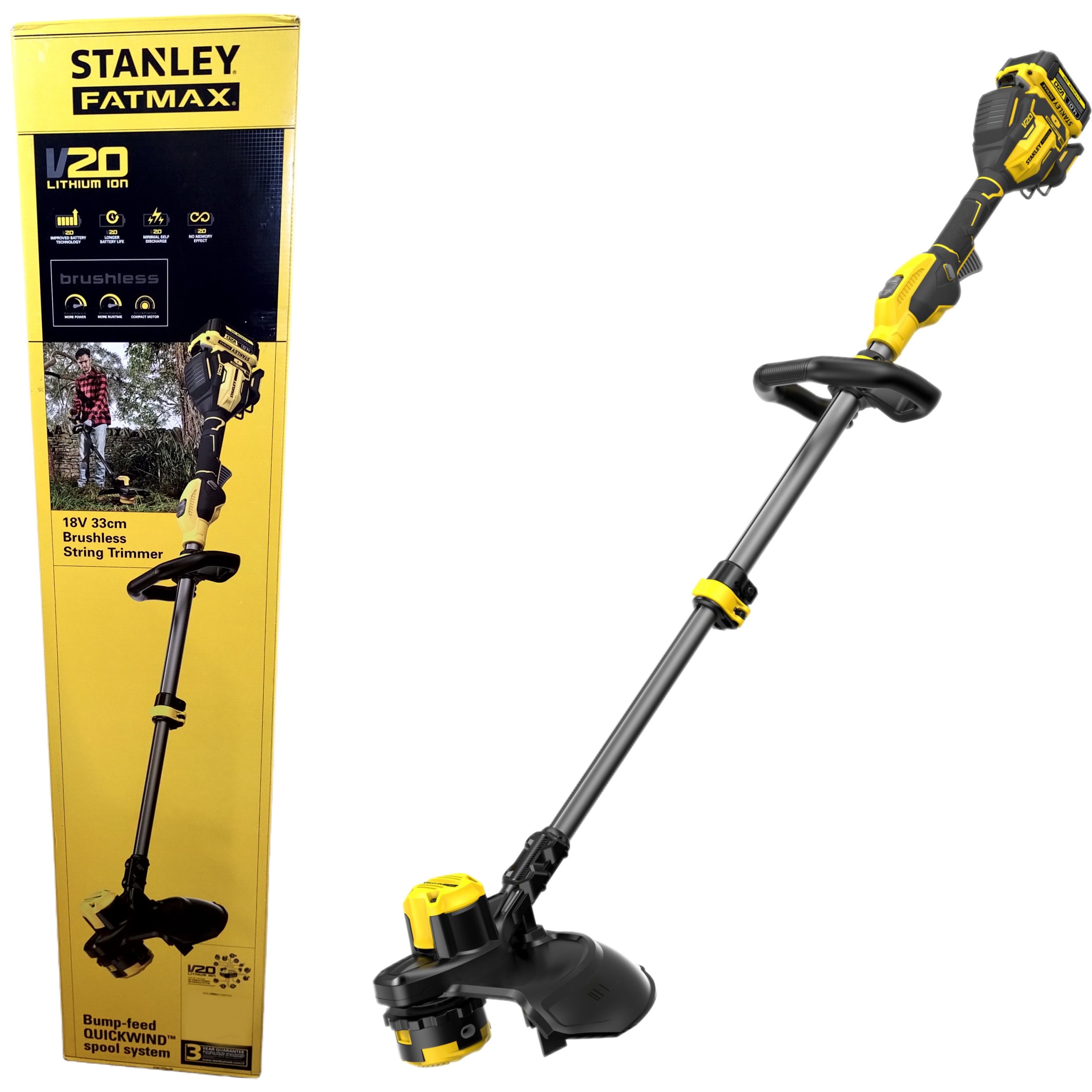 

Stanley Kosa Bezszczotkowa Podkaszarka 18V 33CM