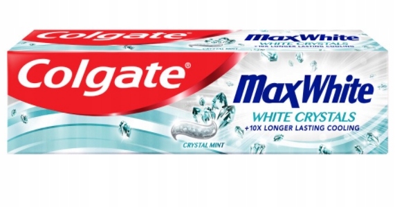 

Colgate, Max White White Crystals, Pasta, 100 ml