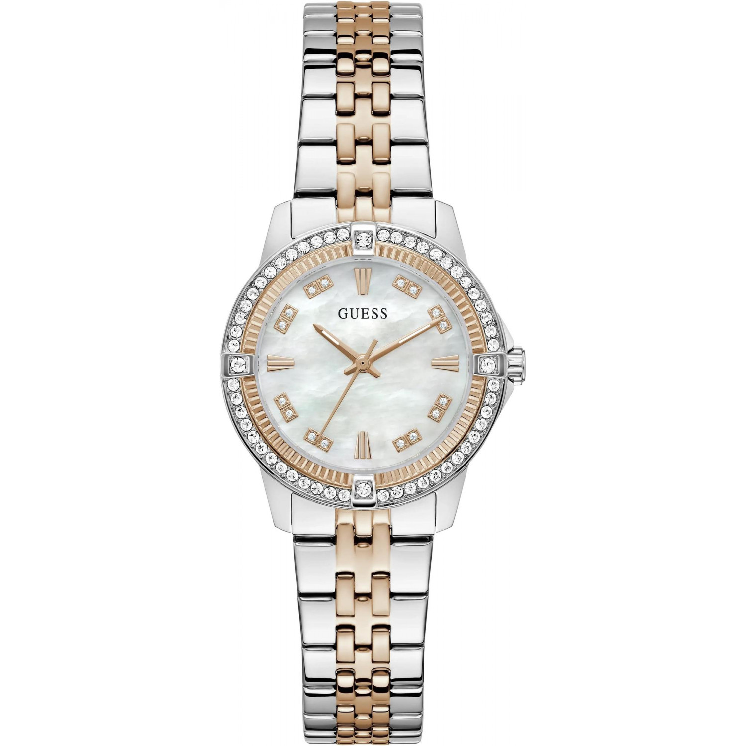 Dámské hodinky Guess GW1027L5 Zirkony stříbrné