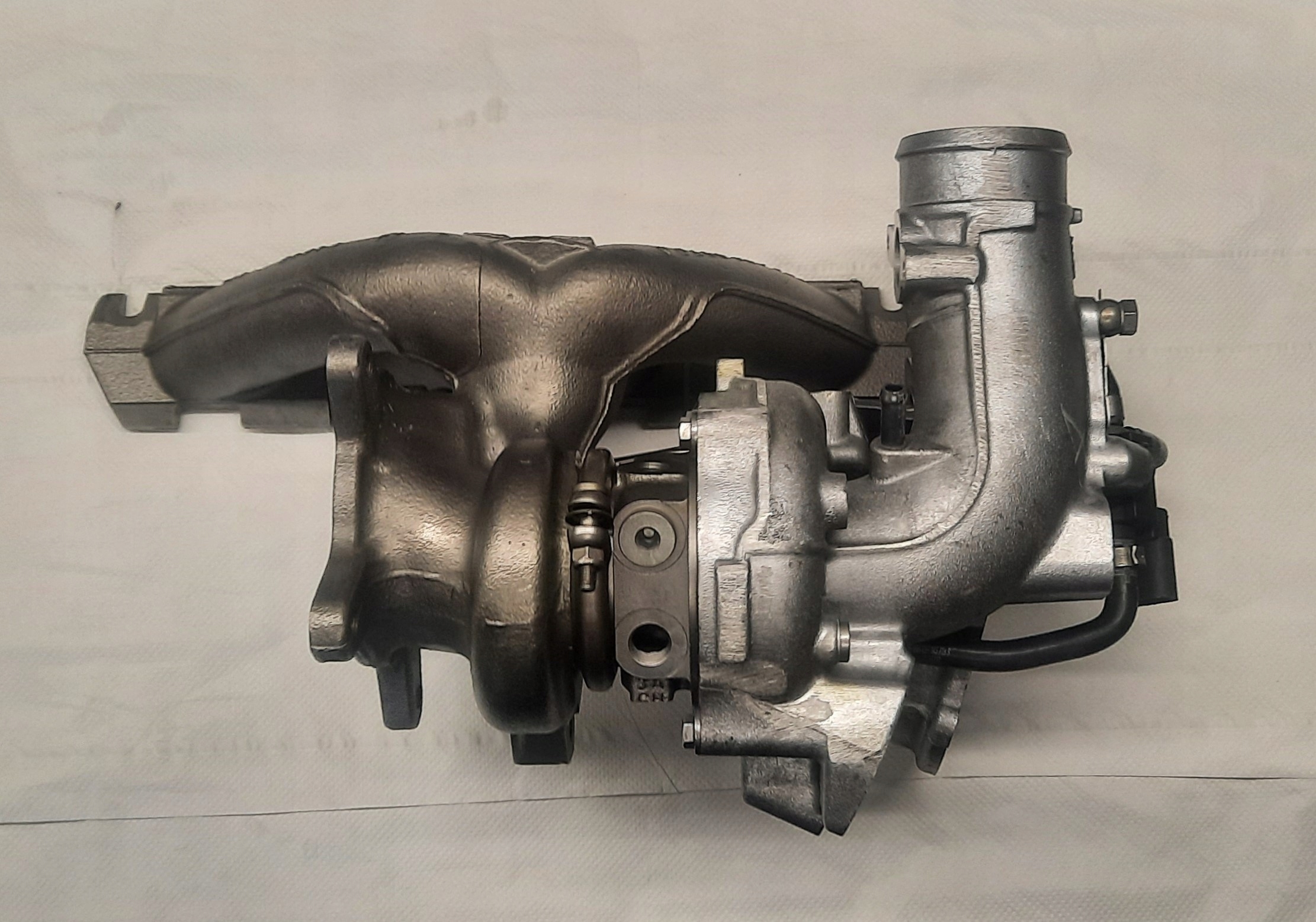 Турбокомпрессор Volkswagen Scirocco 2.0 R TSI 265KM