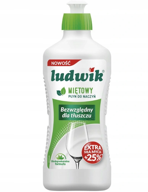 

Ludwik Płyn Do Mycia Naczyń Mięta 900g