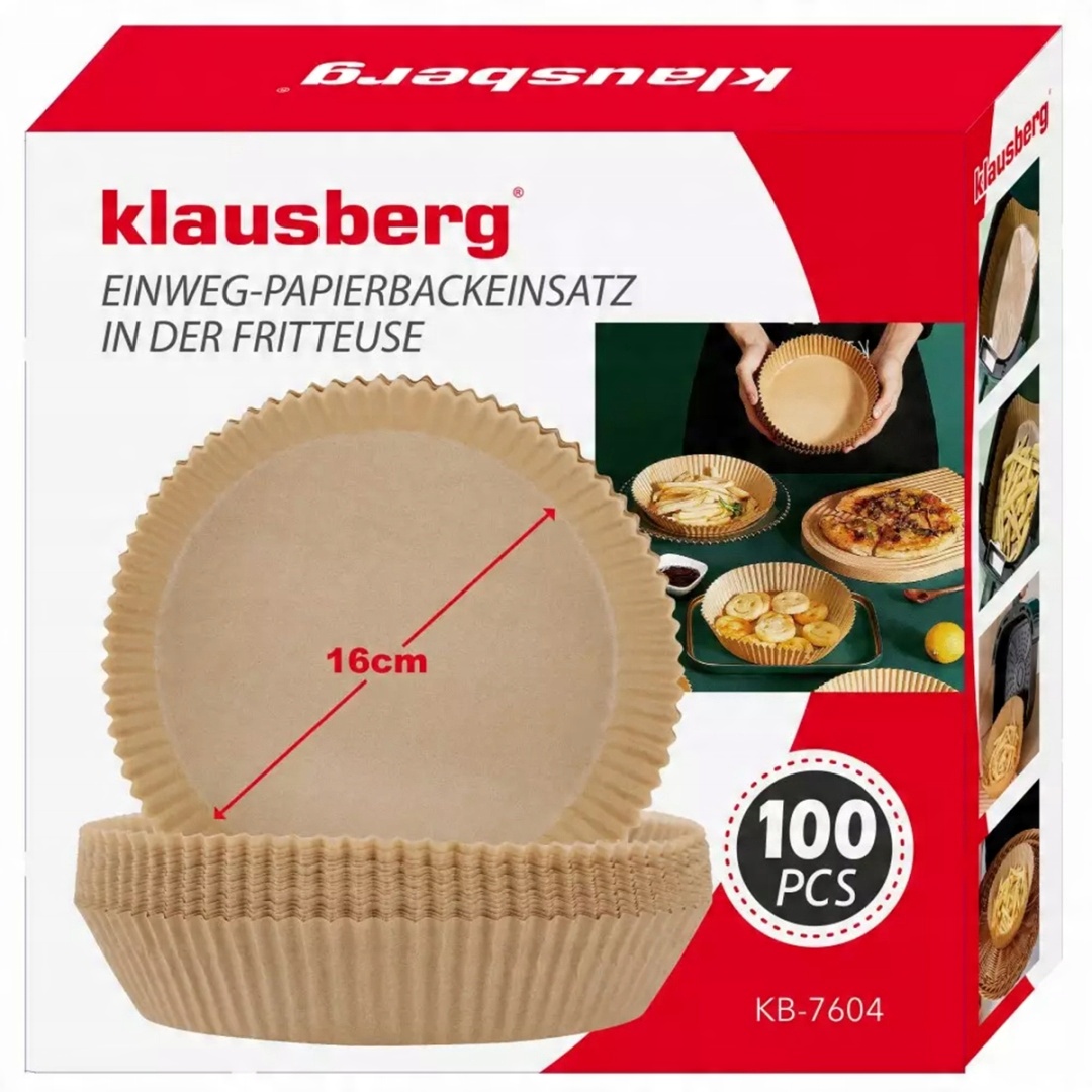 

Wkład Papierowy 16 cm Forma do Pieczenia 100 szt.