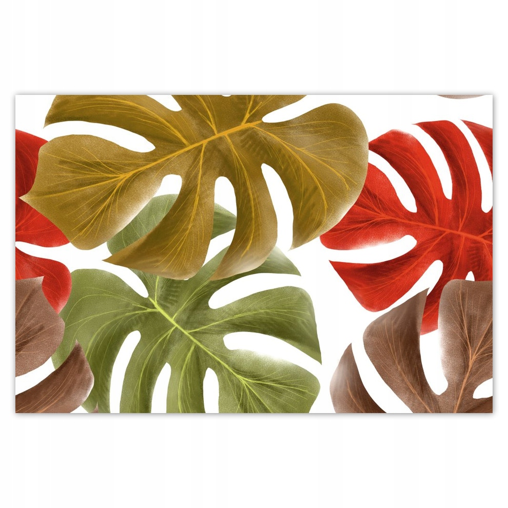 

Plakaty 93x62 Jesienna Monstera Liście