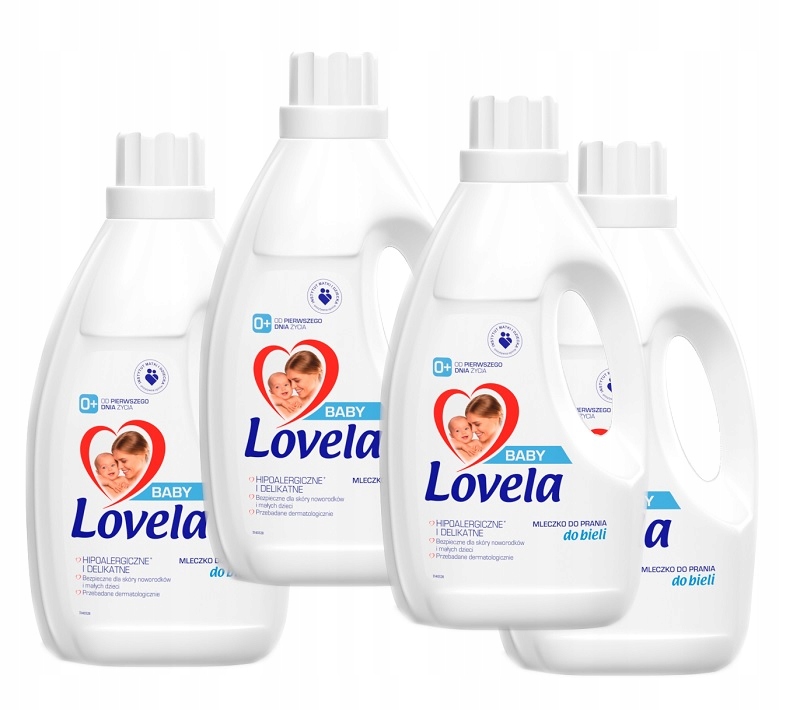 

Lovela Baby Mleczko do prania Biel 4x 1,45 L