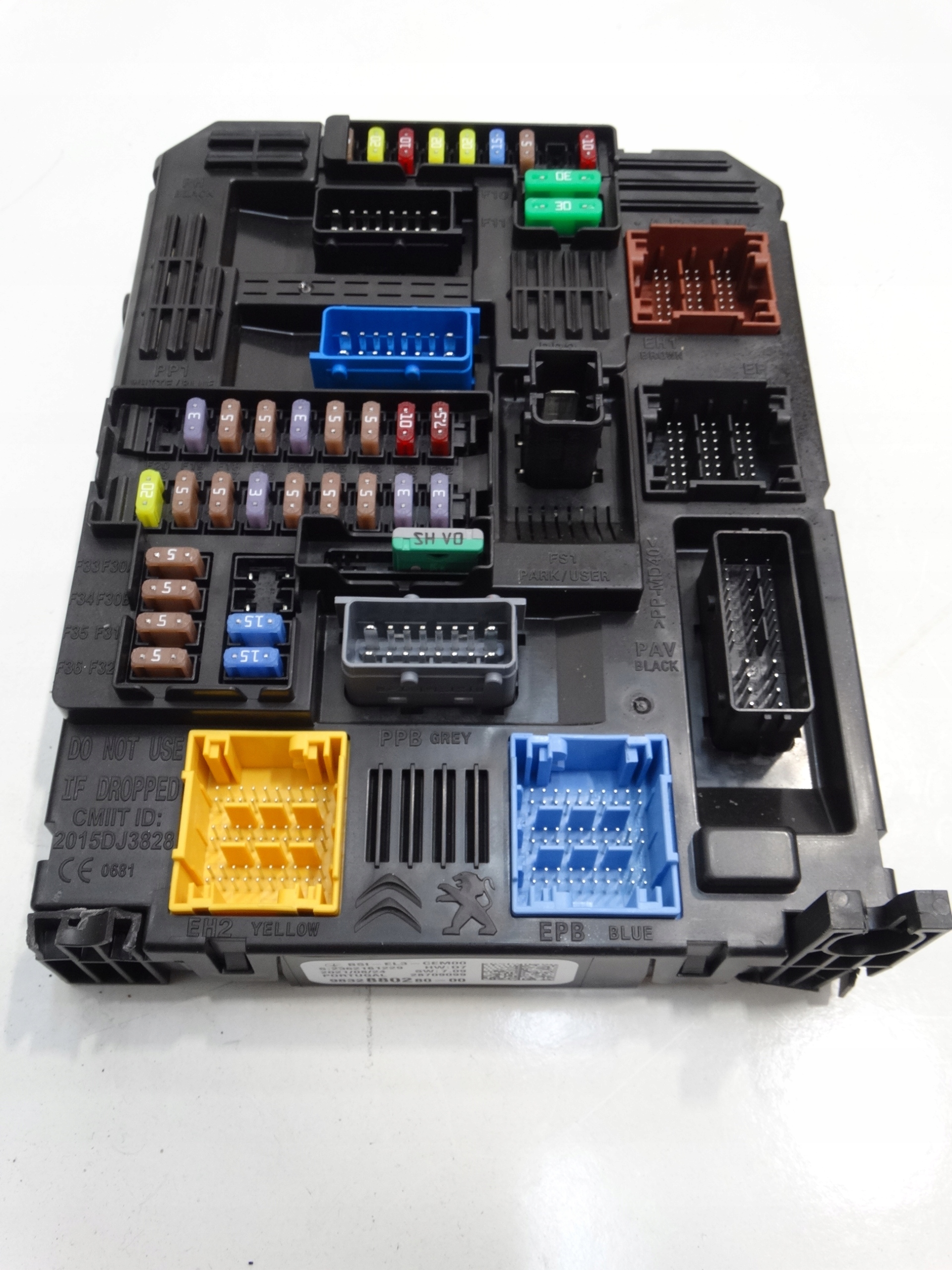control unit module BSI CITROEN PEUGEOT OPEL 9832880280 2020R.
