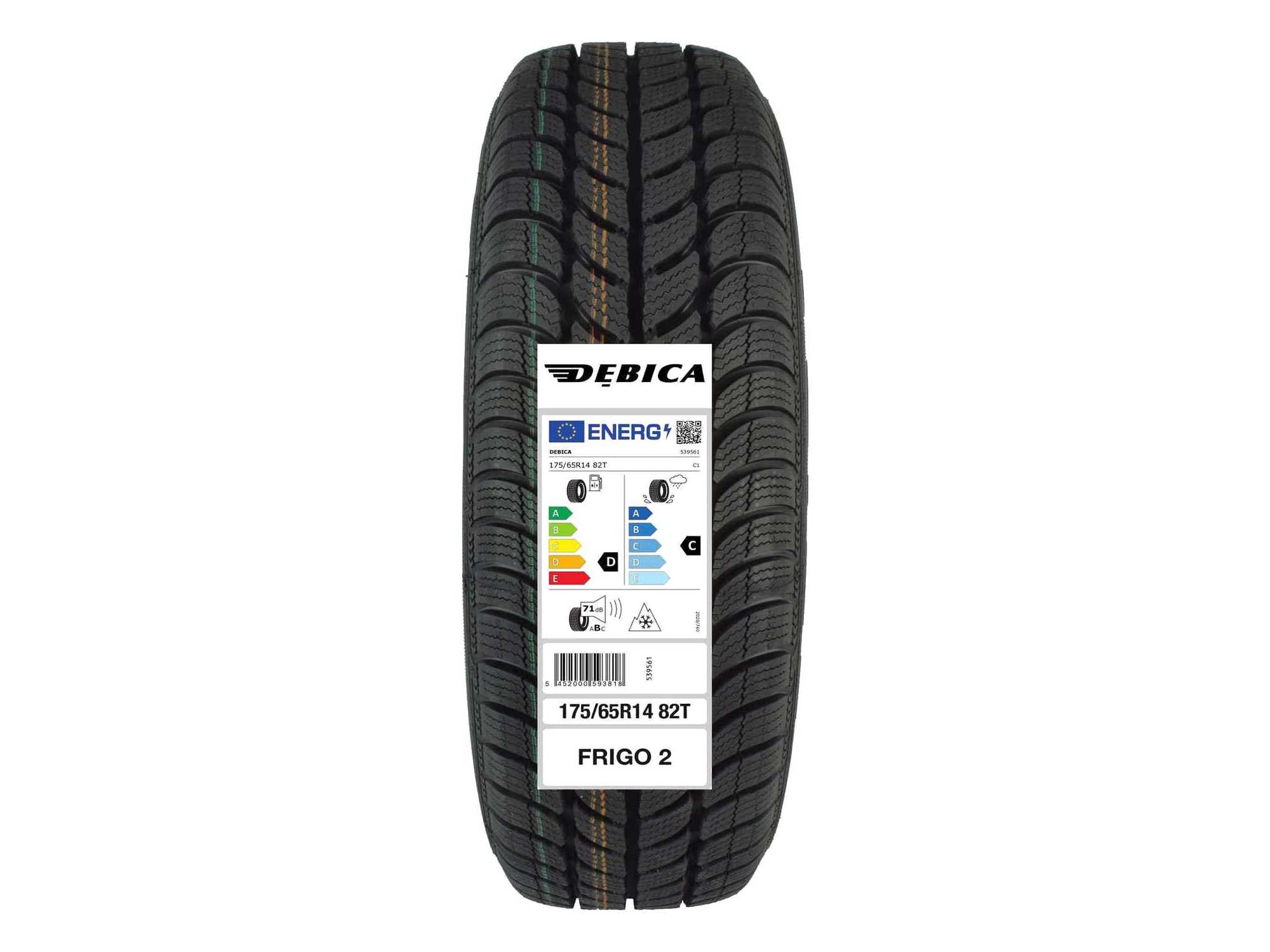 4 Opony zimowe 175/65R14 Dębica Frigo 2 2024 Rok produkcji 2024