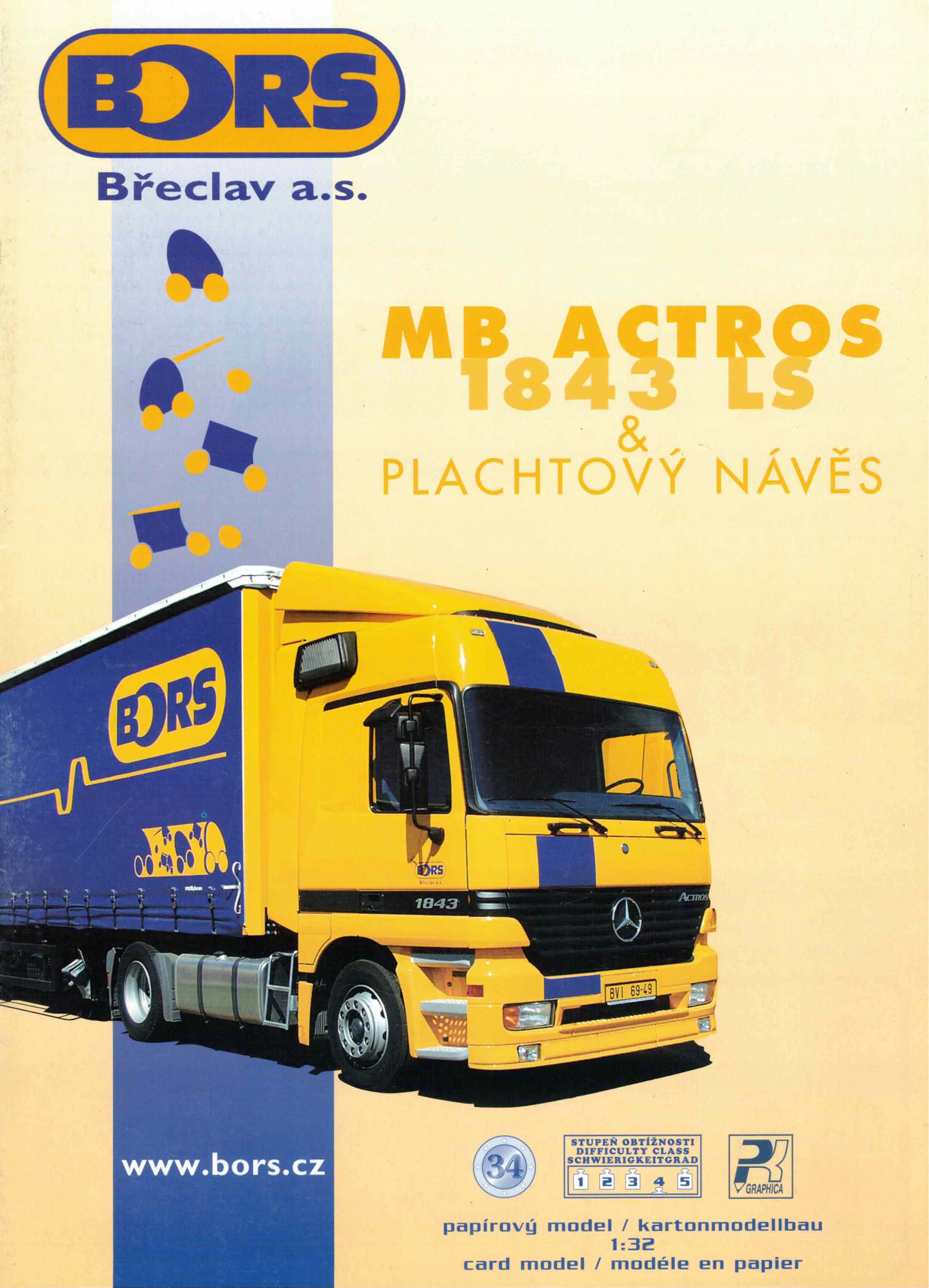 Mercedes Mb Actros 1843 Ls