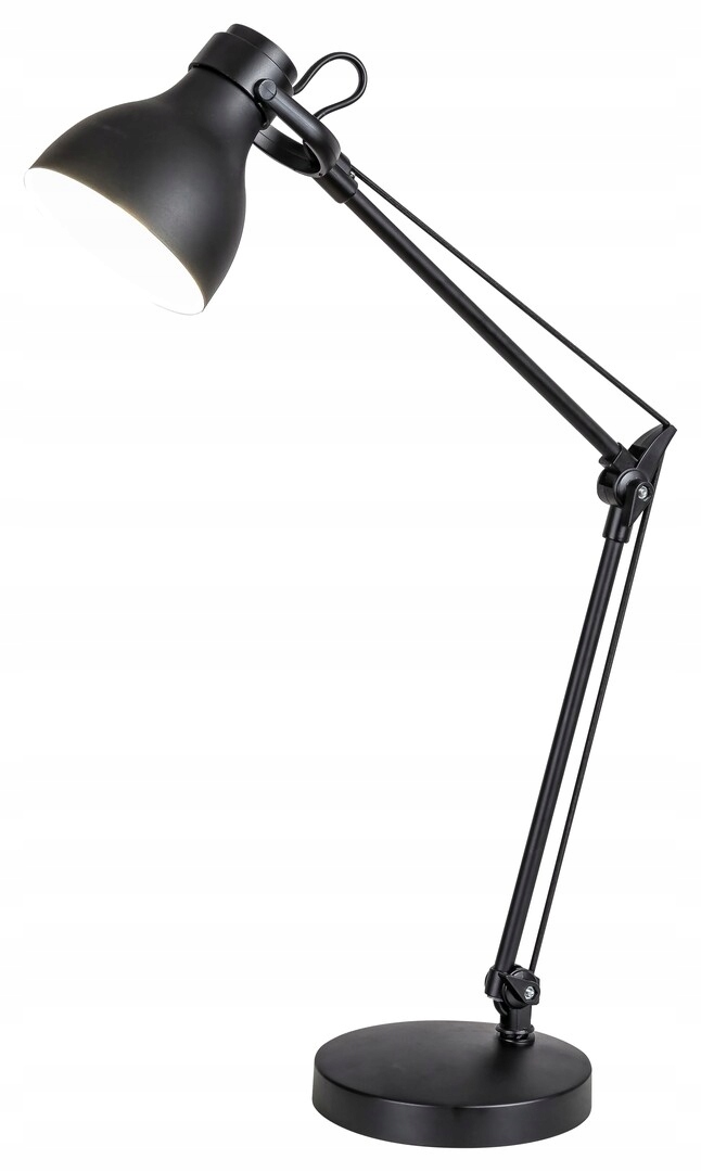 Kreslicí stolní lampa černá matná, nastavitelná, kovová, 58 cm Rabalux