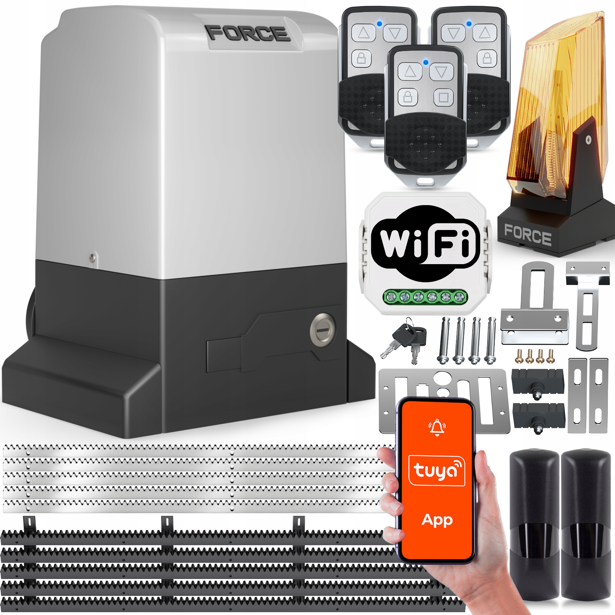 Kompletná Sada Pre Brány Force 2000 Kg Wifi