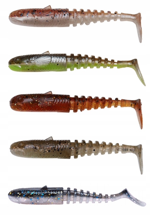 Zestaw gum na szczupaka Savage Gear Gobster 7,5cm 5szt