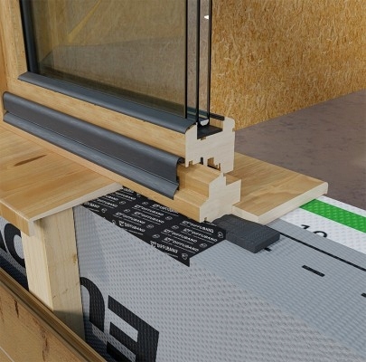 Taśma wew pełny klej ciepły montaż okien 100mm/20m Kod producenta Aktiv-100