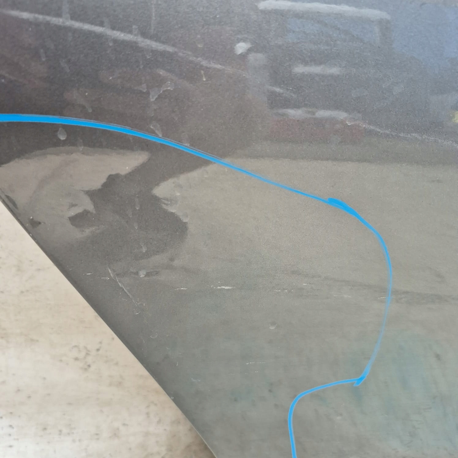 MERCEDES EQE W295 21- Tür rechts heck hinten