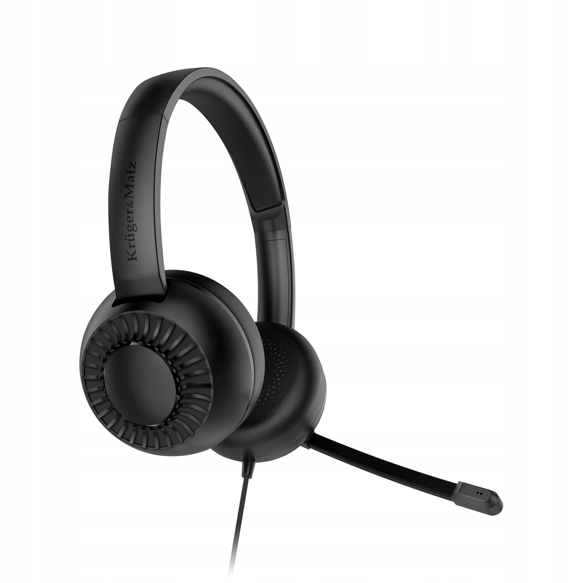 KM0662 Sluchawki z mikrofonem do komputera Usb