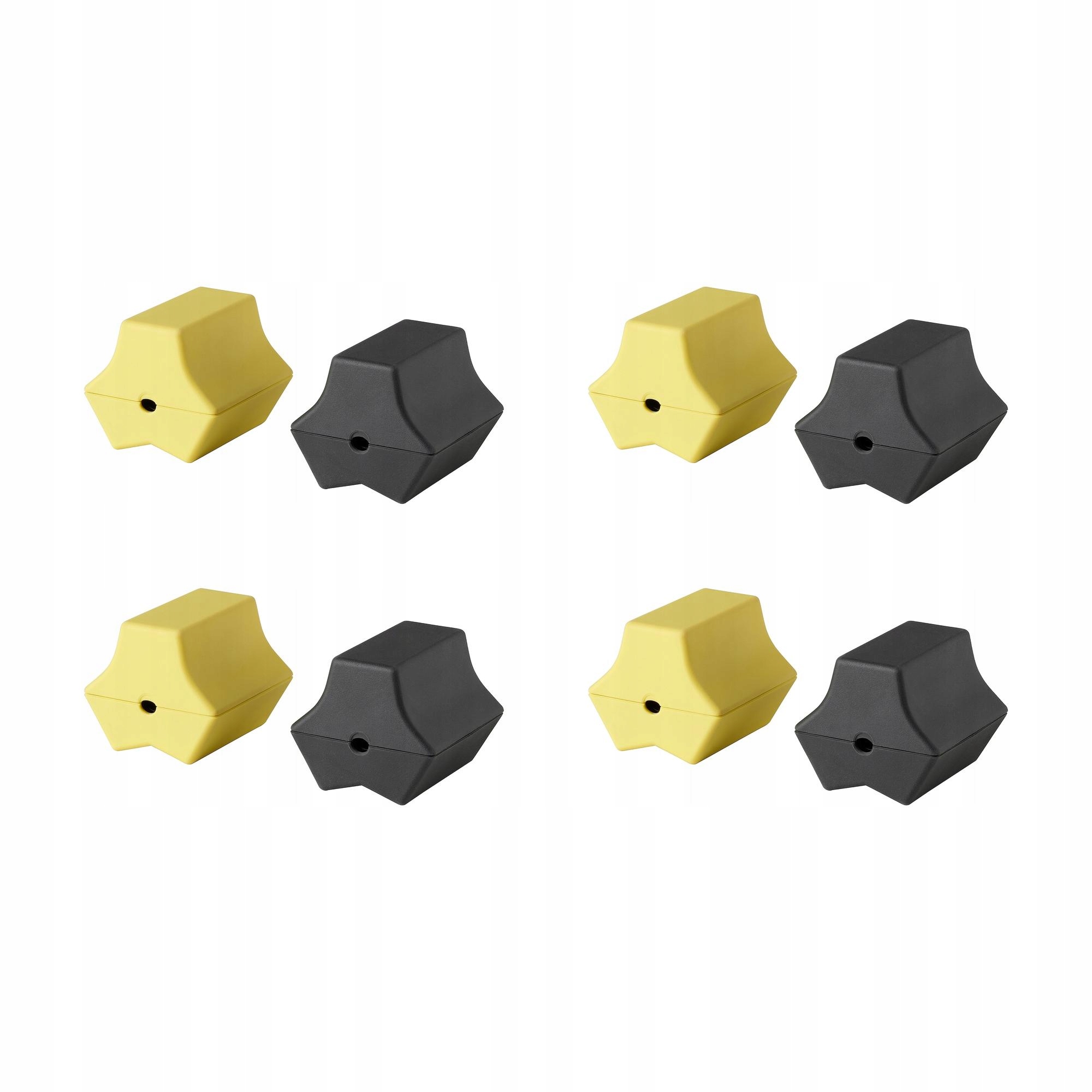 4 ks Usb kabelové závaží 2 ks černá žlutá Havskal