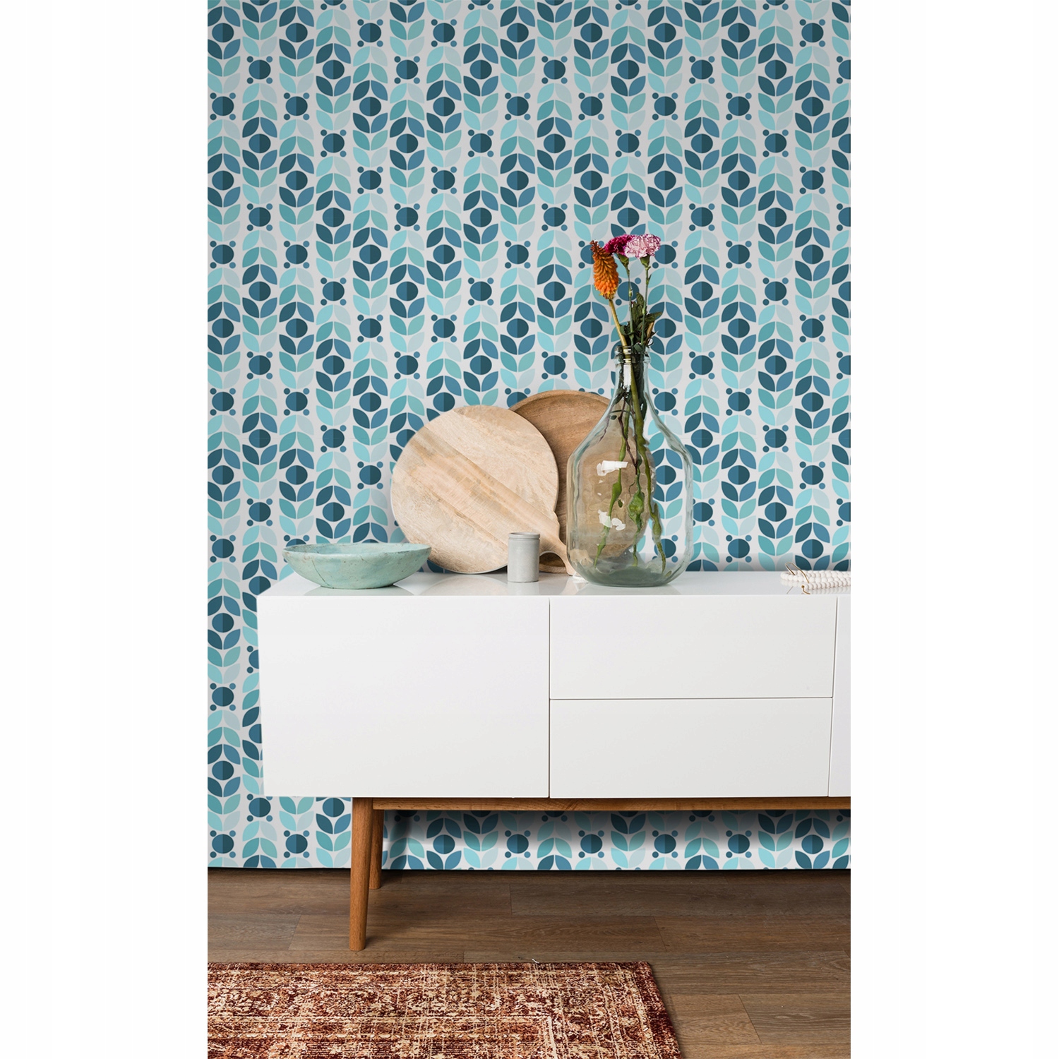 

Tapeta flizelinowa O wzorze geometrycznym 104x70