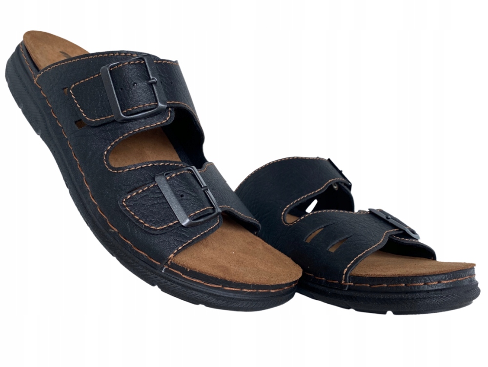 

Inblu Klapki Męskie Skóra Wu 05 (41-46) 45