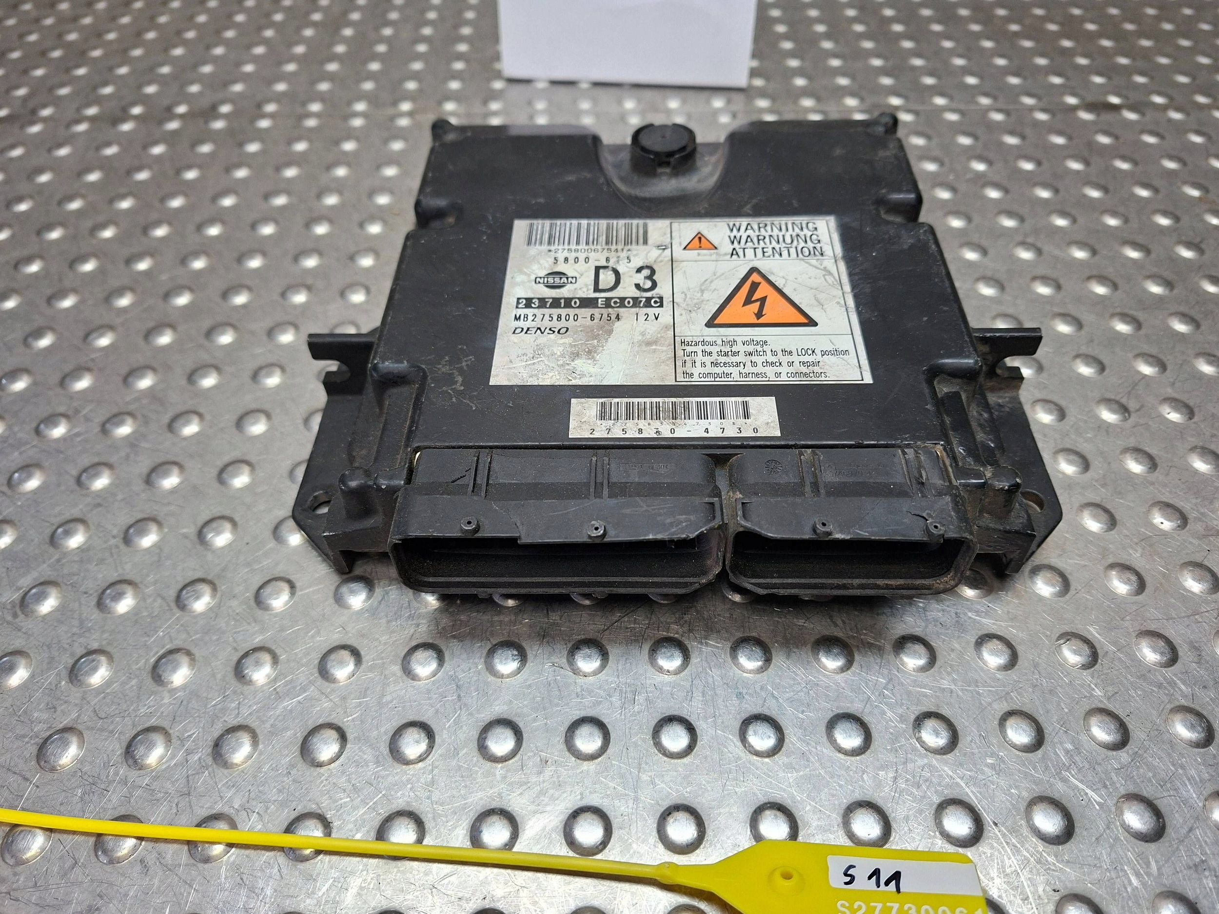 control unit computer of the engine NISSAN NAVARA D40 PATHFINDER R51 05- 2.5 DCI 237