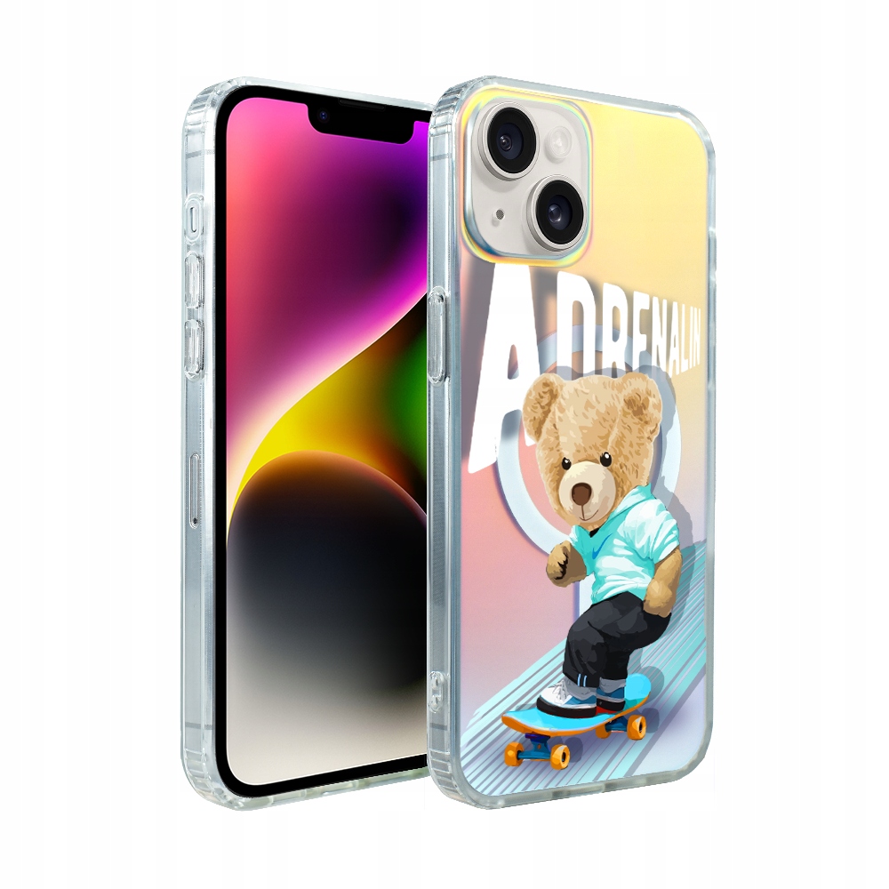 Pouzdro pro iPhone 14 Ibizu California s MagSafe, měnící barvu skateboardu
