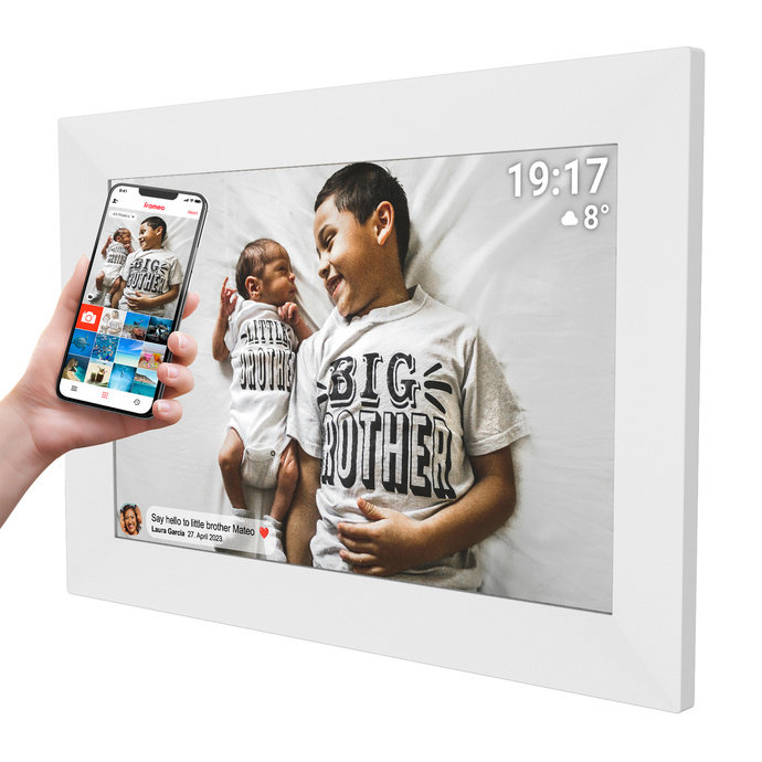 Ramka na zdjęcia Denver z Frameo Hd 10.1" 16GB biała
