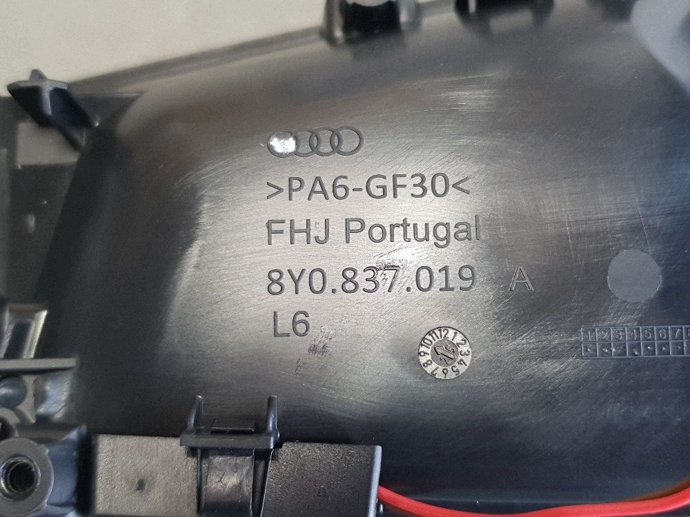 Audi A3 8Y handle inner left rear part rear 8Y0837019A