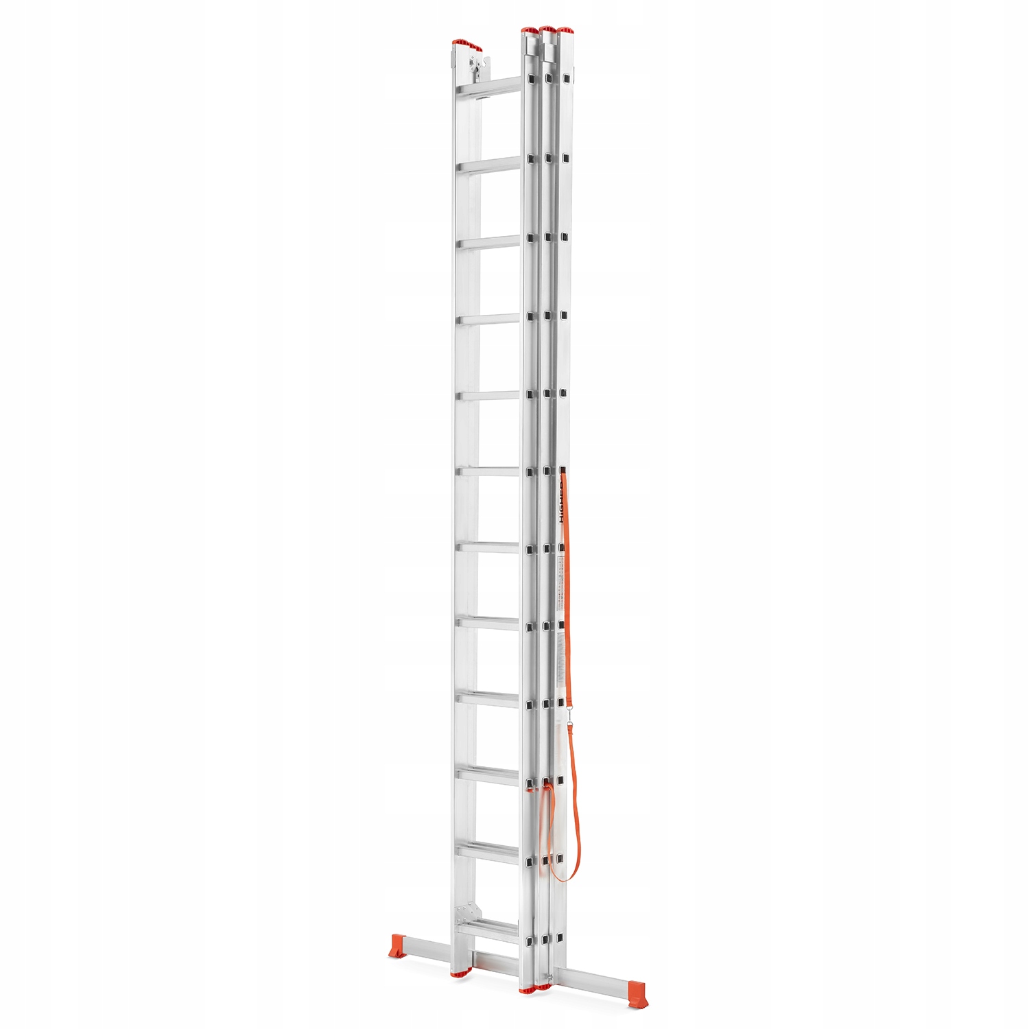 DRABINA ALUMINIOWA SKŁADANA 3X12 DRABINA 8,14M Materiał aluminium