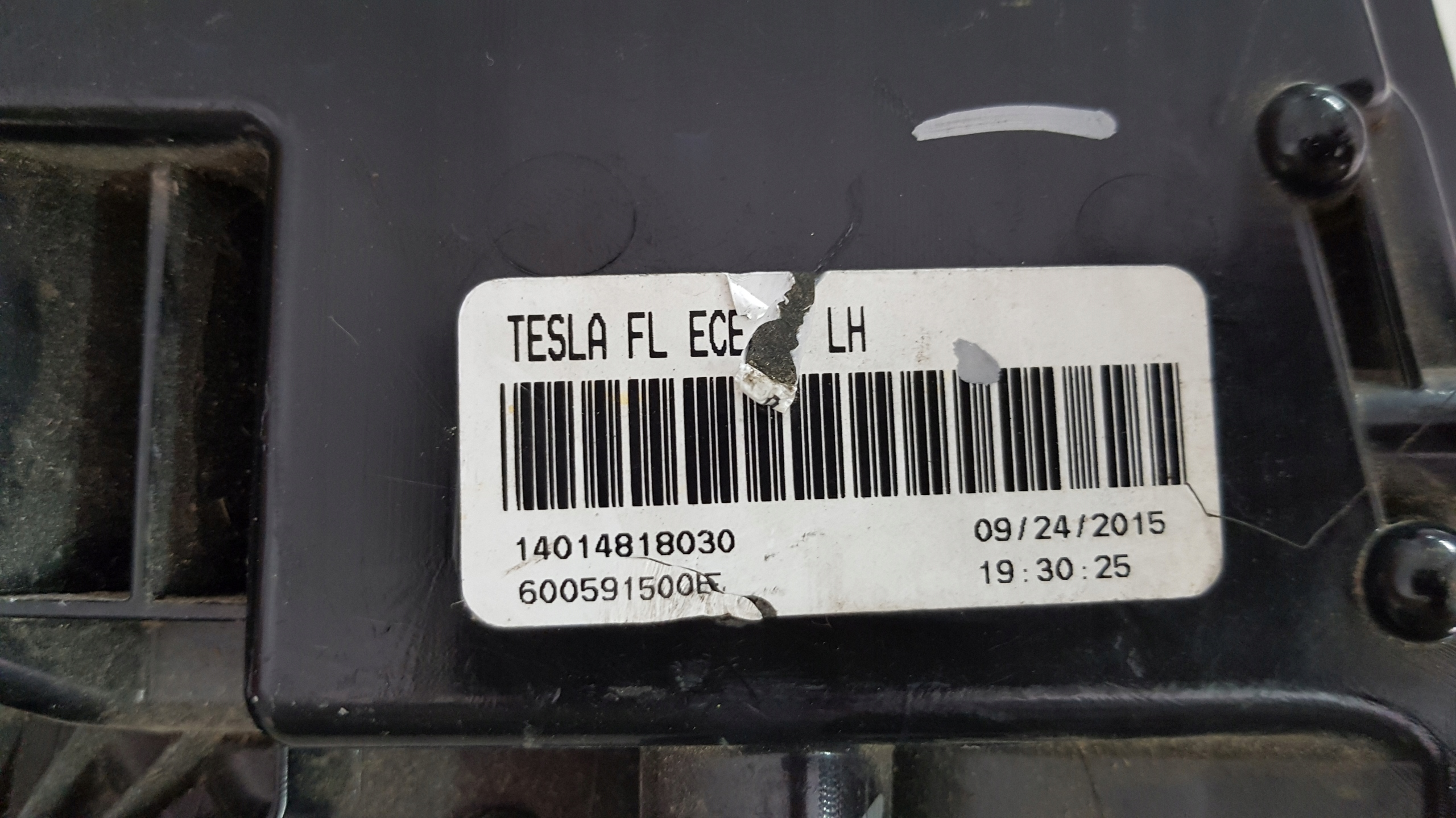 TESLA MODEL S LINKS LED DRL NEBELSCHEINWERFER D 9798