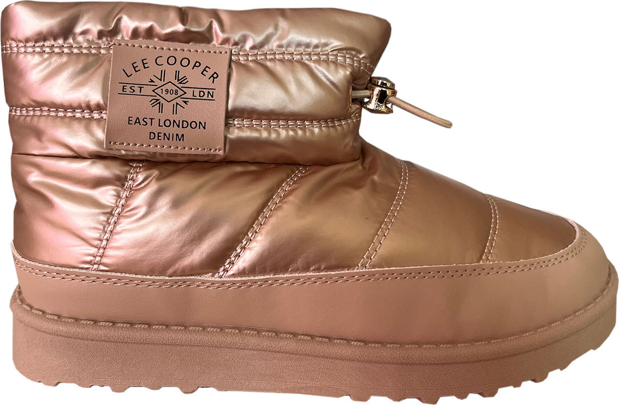 Dámské Zateplené Zimní Sněhule Lee Cooper, Zlaté, LCJ-23-44-1965LA
