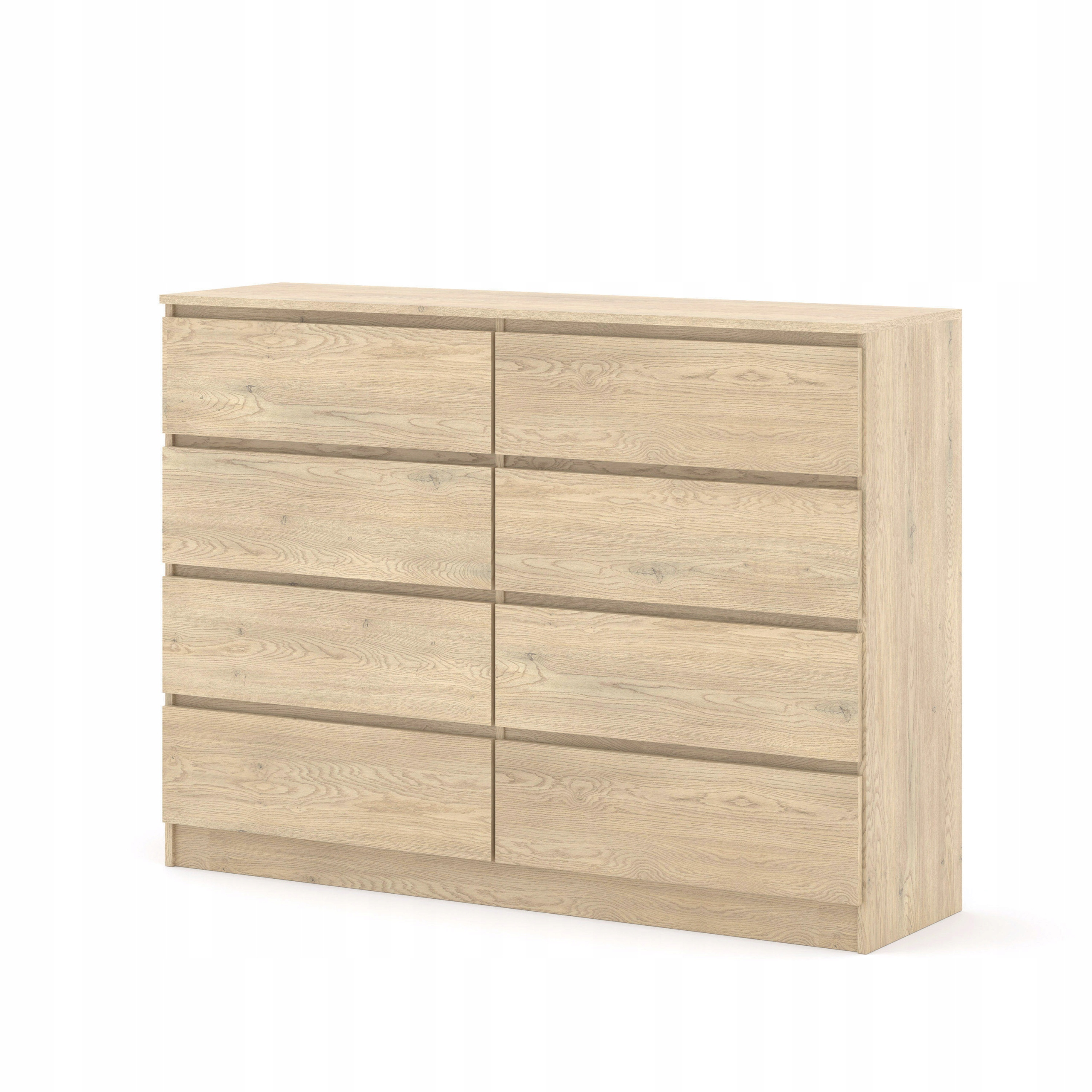 Komoda Maja S8 140 cm dąb cremona