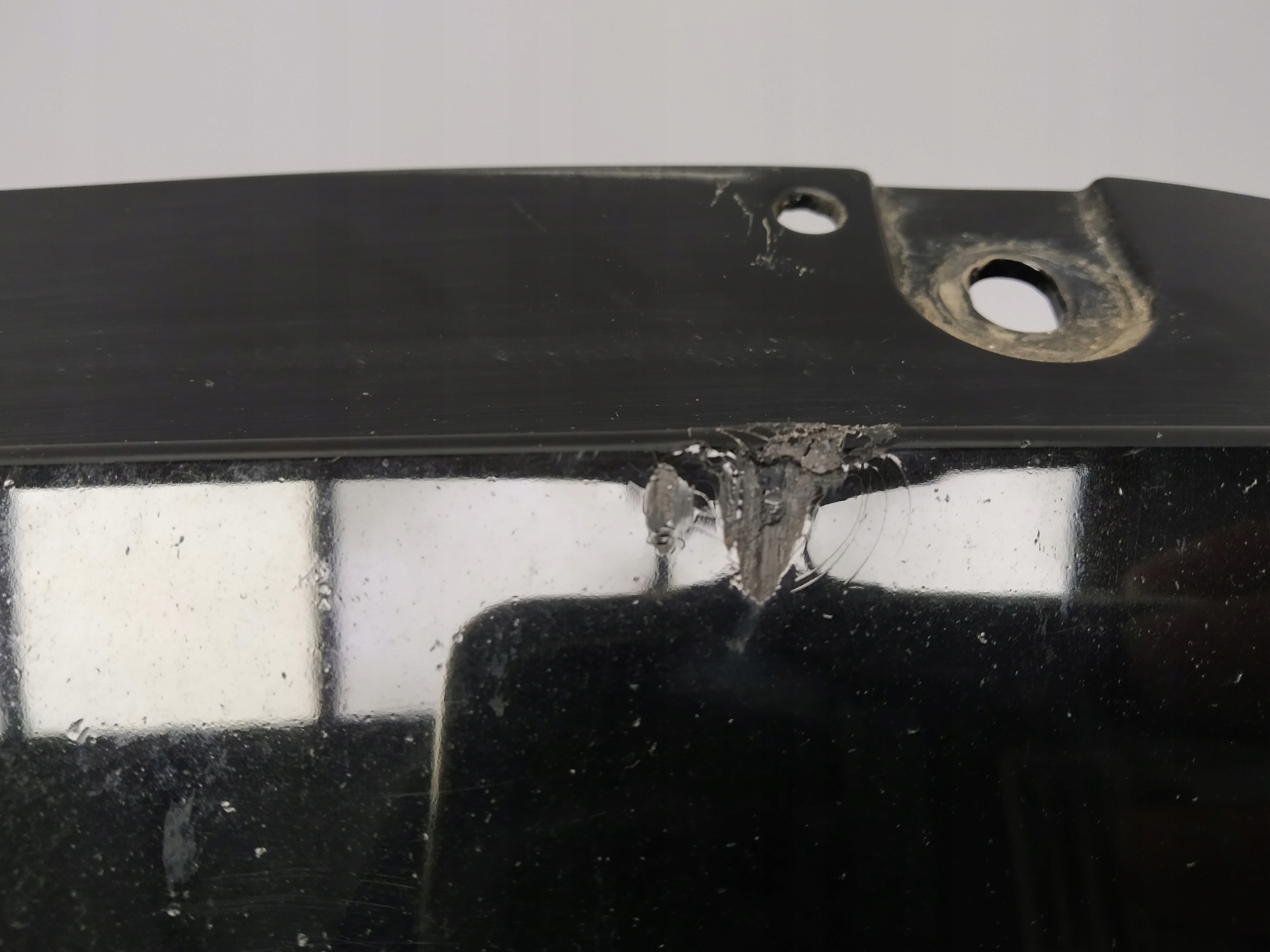 2015r- Ford Galaxy III mk 3 Mk3 bumper front 4xPDC black before lift