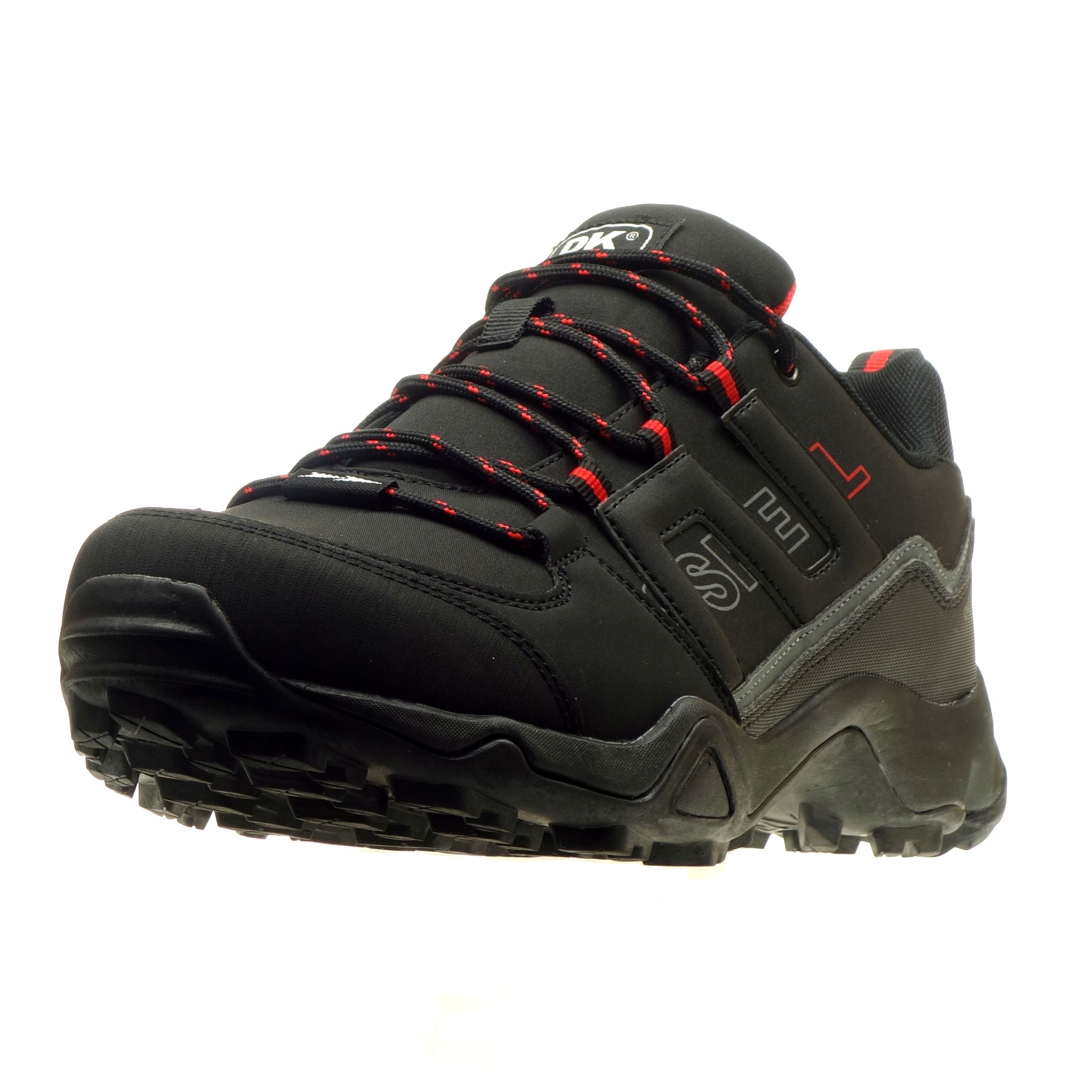 Pánské trekové boty Dk Spirit SoftShell Outdoor BlkRed 42