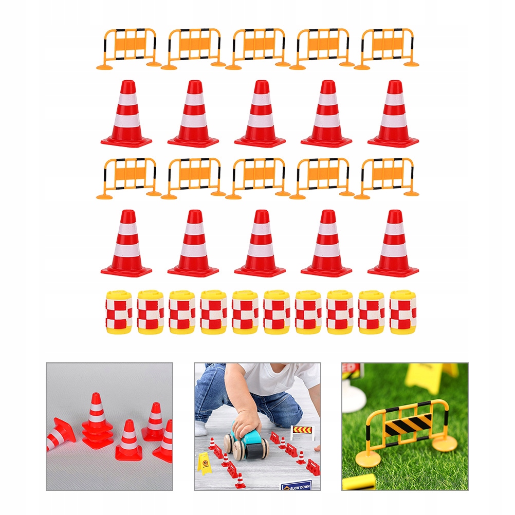 Ga-TRAFFIC BARRICADE PLASTIC ROADBLOCK MODEL MINI Kod producenta 17804916