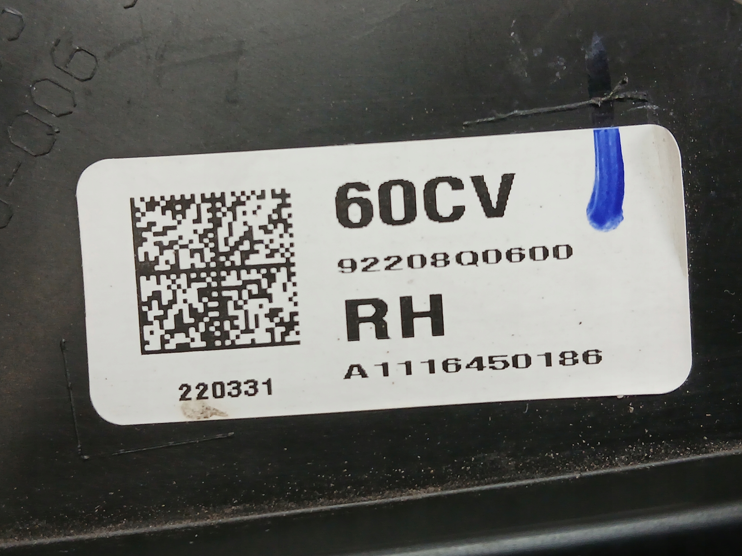 light front right HYUNDAI BAYON LED 92208Q0600