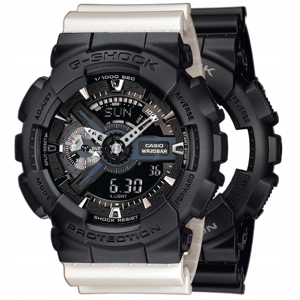 Sada G-shock GA-110-1BER Černá Bílá