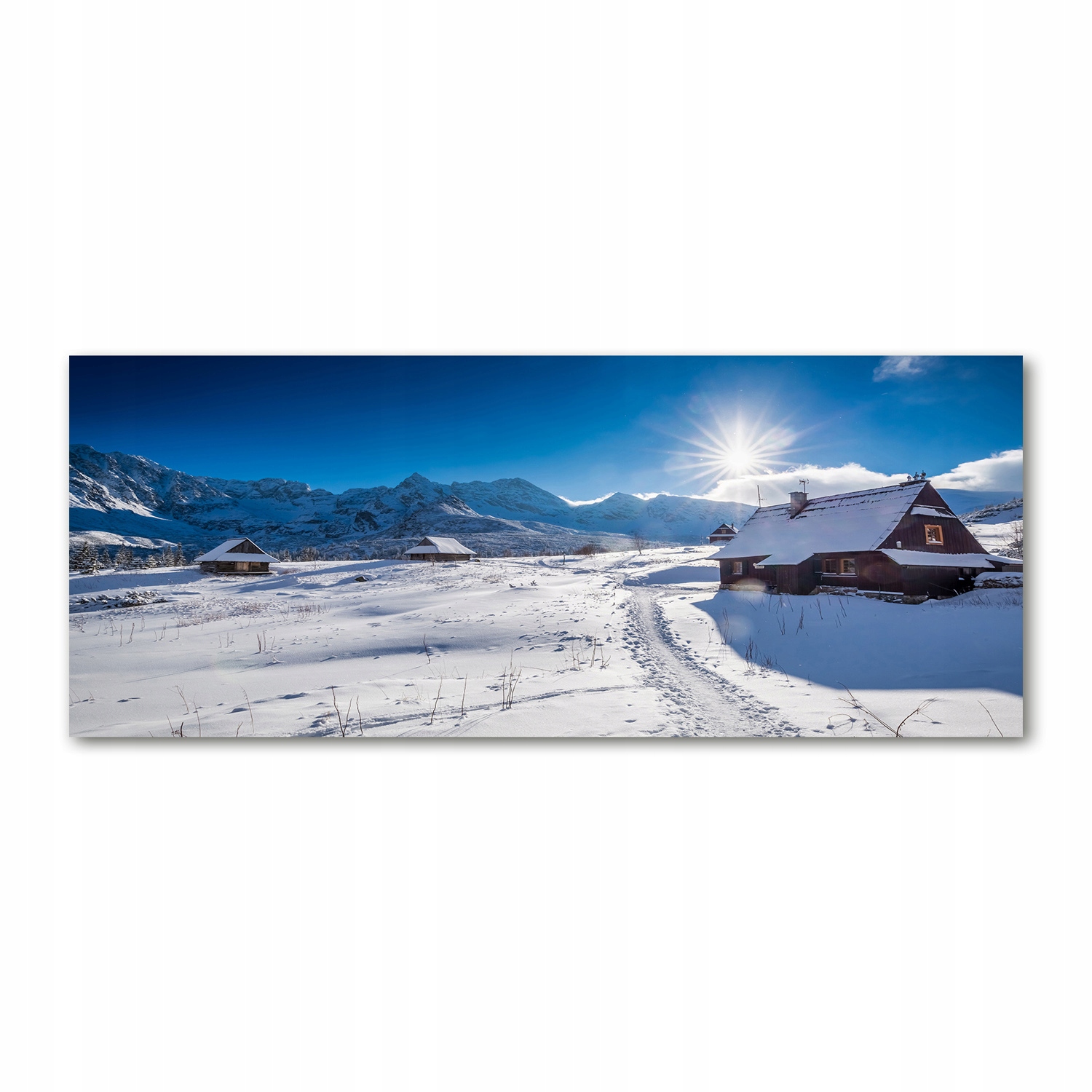 

Foto obraz na szkle akrylowym Hale Tatry 125x50 cm