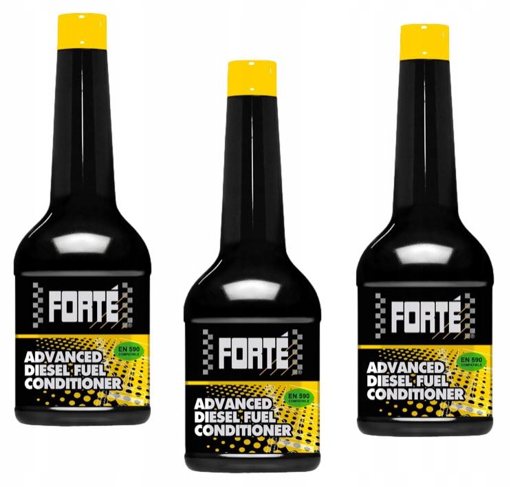 Forte 3 X Advanced Diesel Fuel Conditioner Pre Diesel Čistí Palivový Systém