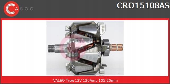 CASCO ALTERNATORA CRO15108AS Part manufacturer Casco