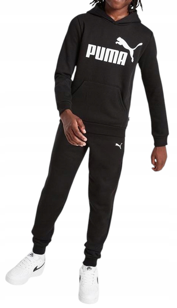 Puma Komplet Dresowy Dziecięcy Dres Sportowy Chłopięcy Spodnie Bluza r. 104