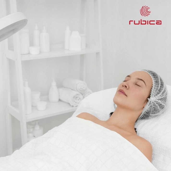 Rubica Kapcie jednorazowe hotelowe zakryte 10 par Stan opakowania oryginalne